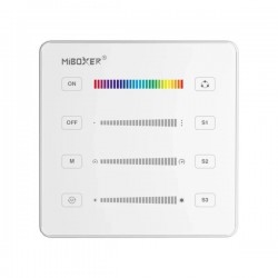 Télécommande murale pour ruban LED digital - MiBoxer B6 - Blanc