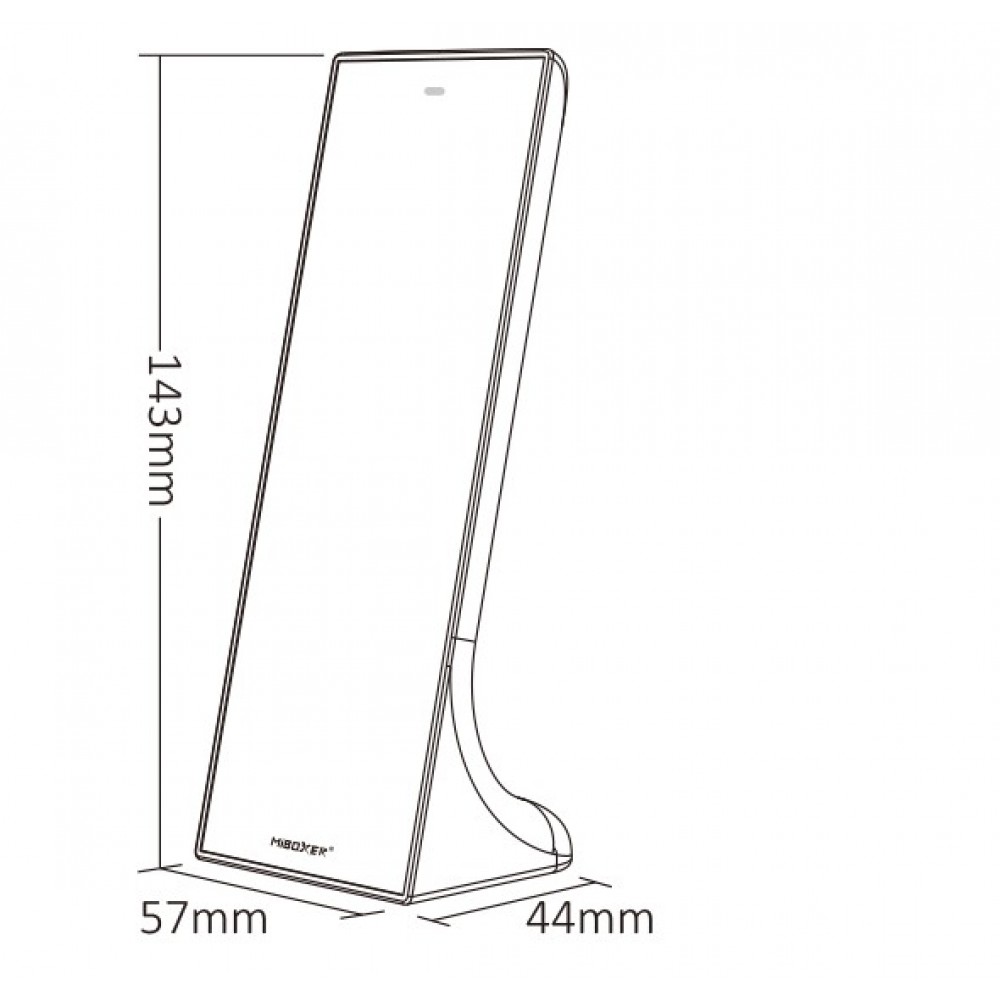 Télécommande - Dimmer - 3 zones - MiBoxer Y1 - Noir