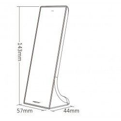 Télécommande verticale - Dimmer/CCT  - 3 zones - MiBoxer Y2 - Blanc