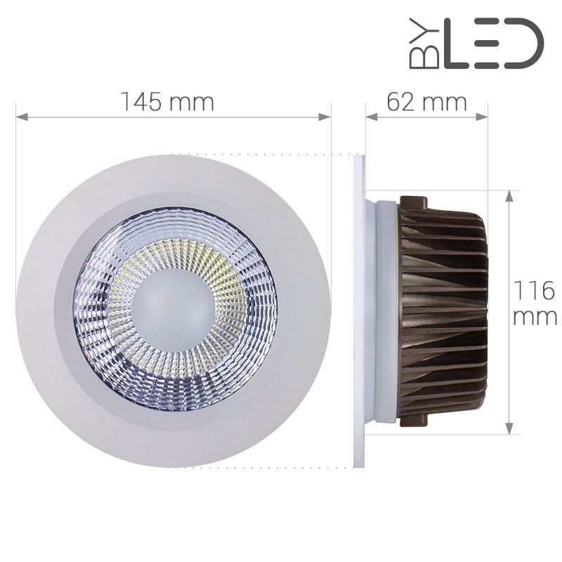 Cobyx 15W - 45° – Blanc - 230V