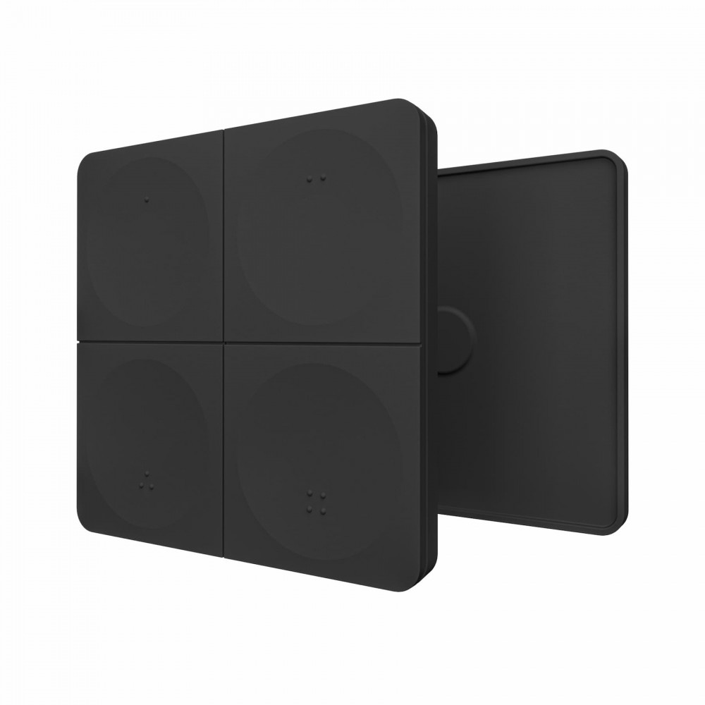 Télécommande murale Dimmer - 4 zones - MiBoxer K4 - Noir