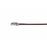 Jonction câblée pour ruban LED COB Performance mono IP20/IP65 10mm sans soudure "ClipX"