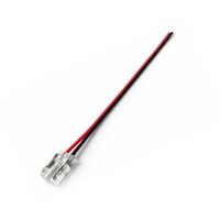 Connecteur d’alimentation pour ruban LED mono IP20 10mm sans soudure "Clipx"
