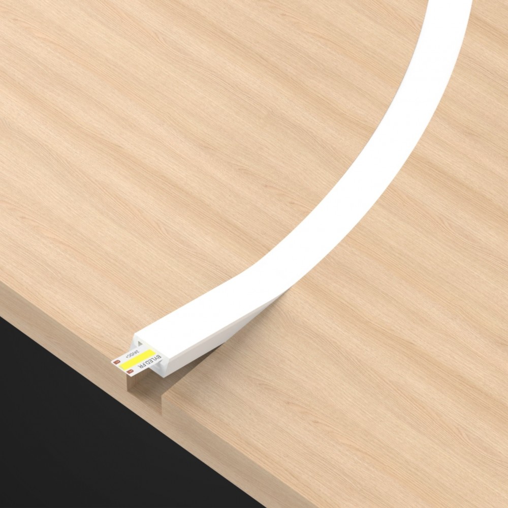 Néon flex avec ruban LED COB - 10W/m - IP68 - 480LED/m - 24V - à la coupe