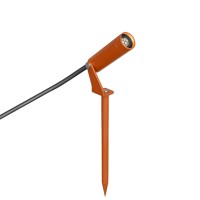 Mini spot de jardin dimmable - 2W - 24V - Orange - PICCO