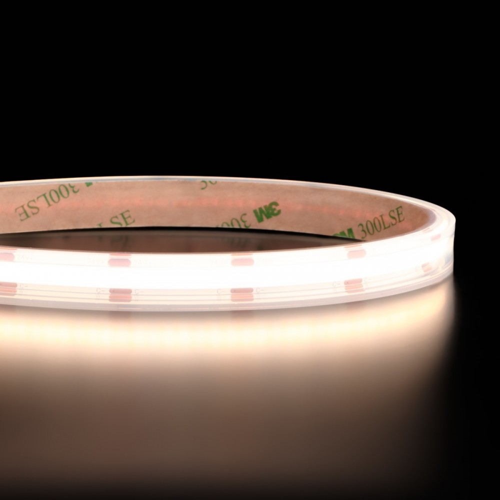 Ruban LED COB digital - 12W/m - IP68- 360 LED/m - à la coupe - 24V