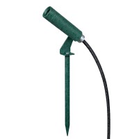 Mini spot de jardin dimmable - 2W - 24V - Vert - PICCO