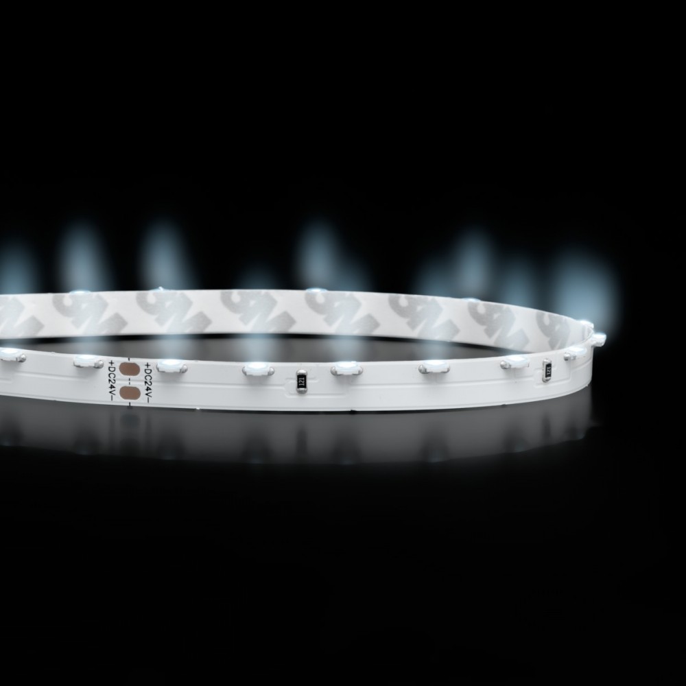 Ruban LED latéral haute fidélité - 4,8W/m - IP20 - Blanc - 70 LED/m - 4020T - 5m - 24V