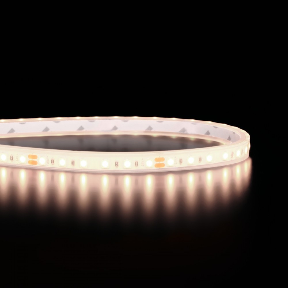 Mini ruban LED 7,5mm de large – 14,4W/m - IP68 - Blanc - 120 LED/m - 2835E - 5m - 24V