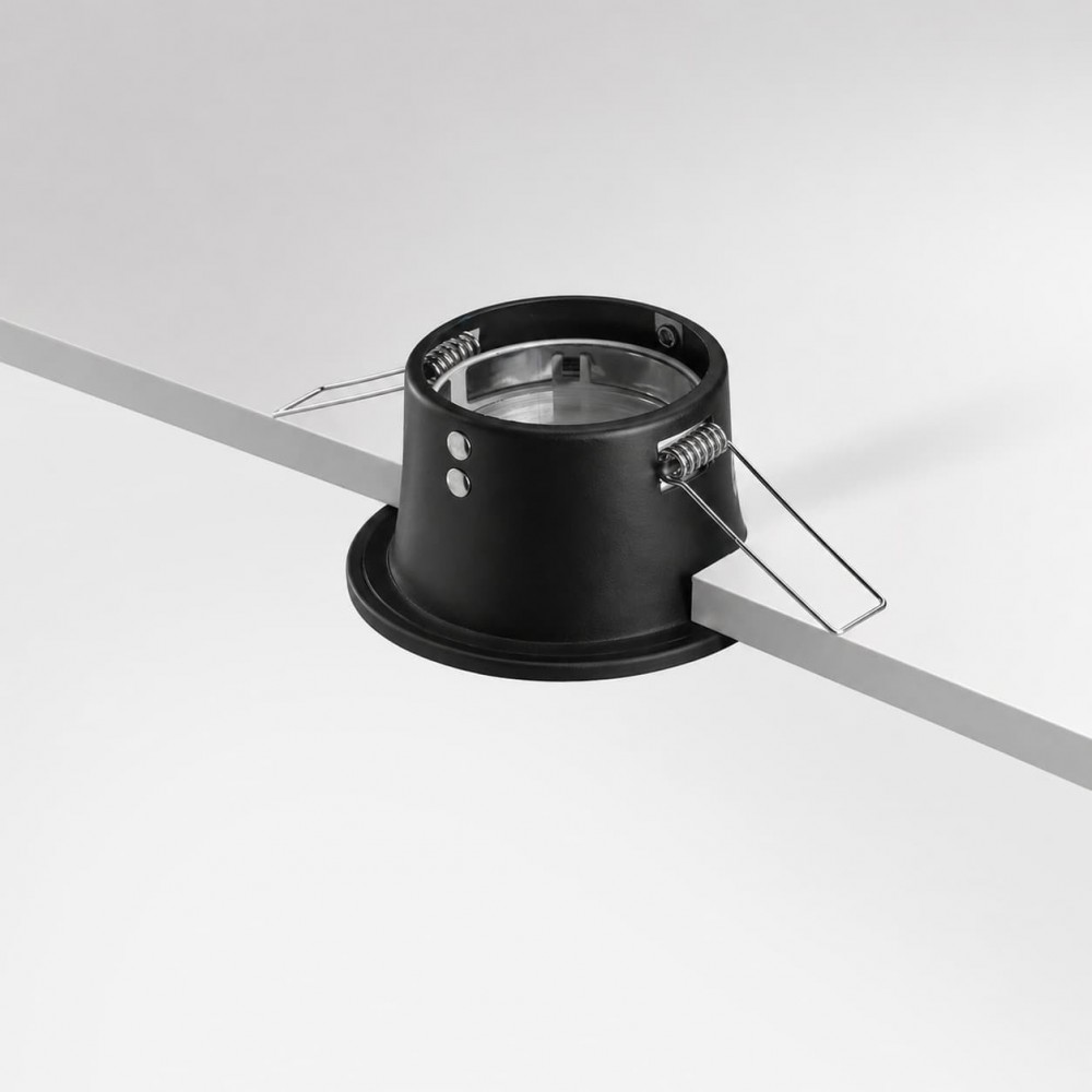 Spot encastrable IP65 – BBC – pour LED GU10 – rond – noir