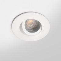 Spot LED encastrable orientable IP65 pour LED GU10 – SPEEN - Blanc