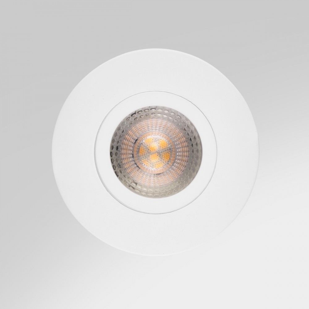 Spot LED encastrable orientable IP65 pour LED GU10 – SPEEN - Blanc
