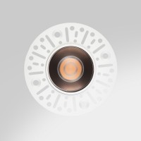 Spot LED encastrable à enduire - 6W - Bronze - SLOPE