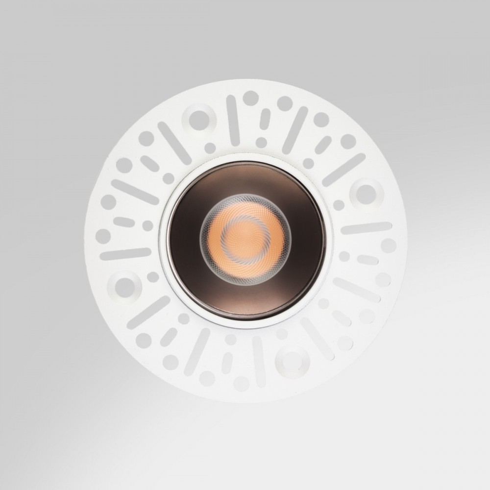 Spot LED encastrable à enduire - 6W - Bronze - SLOPE