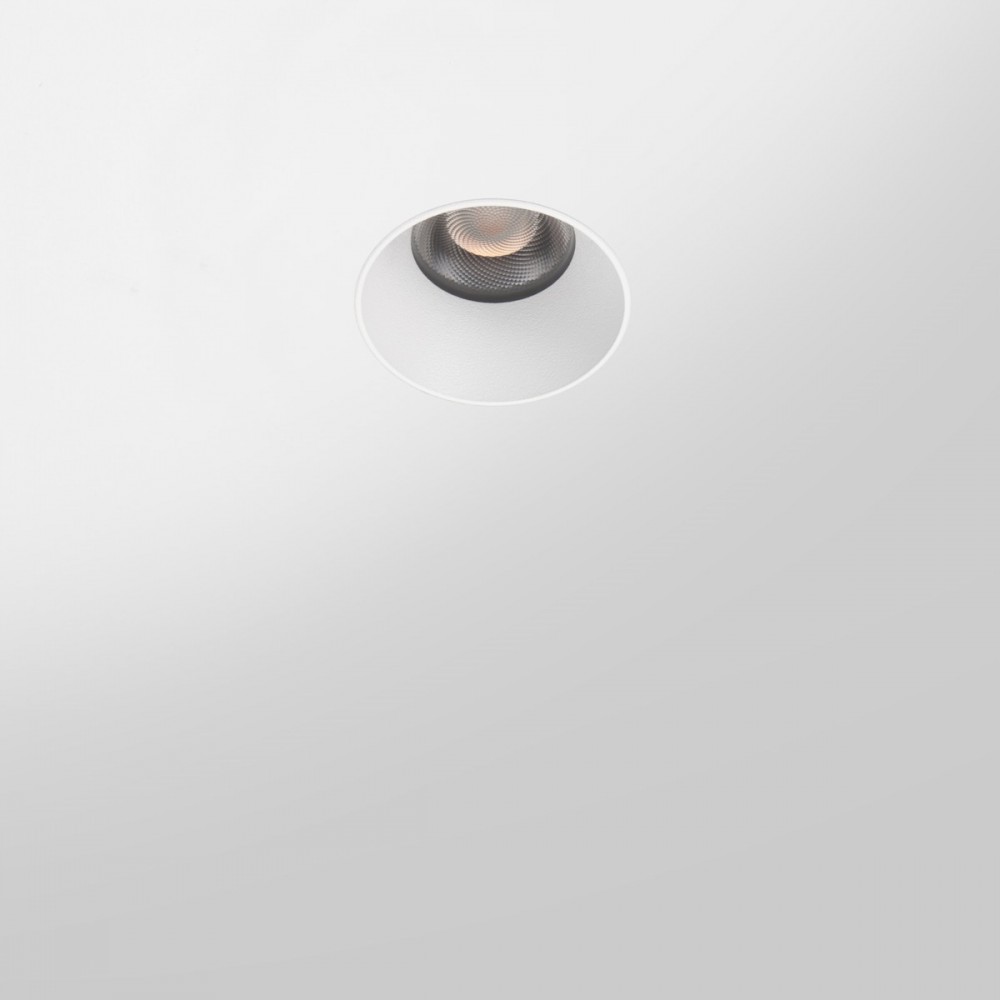 Spot LED encastrable à enduire - 6W - Blanc - SLOPE