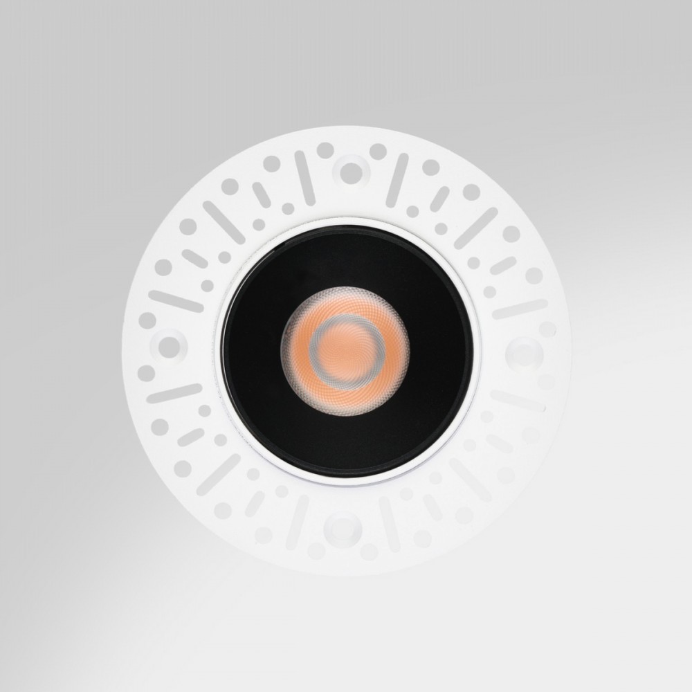 Spot LED encastrable à enduire - 8W - Noir - SLOPE