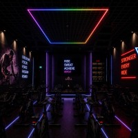 Cadre pour plafonnier LED hexagonal nid d'abeille - 14 alvéoles - 100W - 24V - SPI - RGB