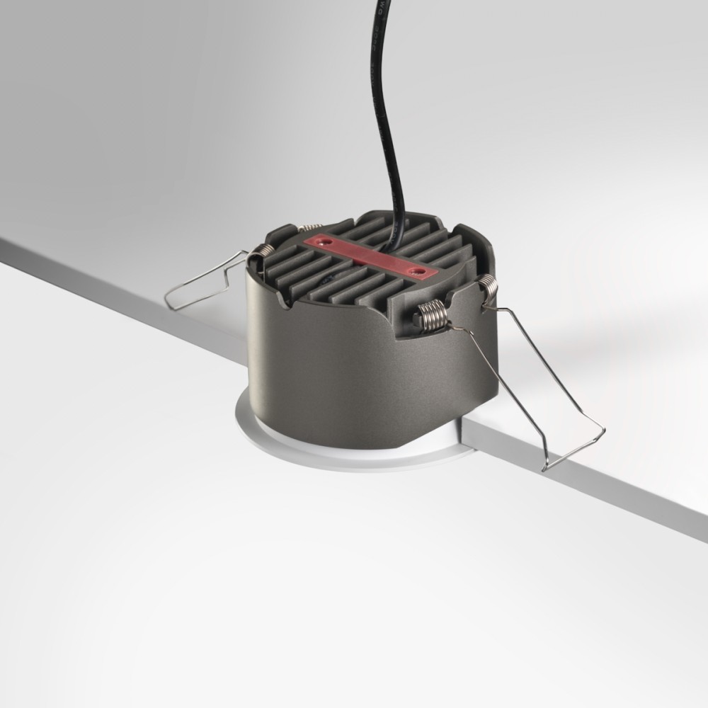 Spot LED encastrable angle large - 15W - Blanc - COOKY