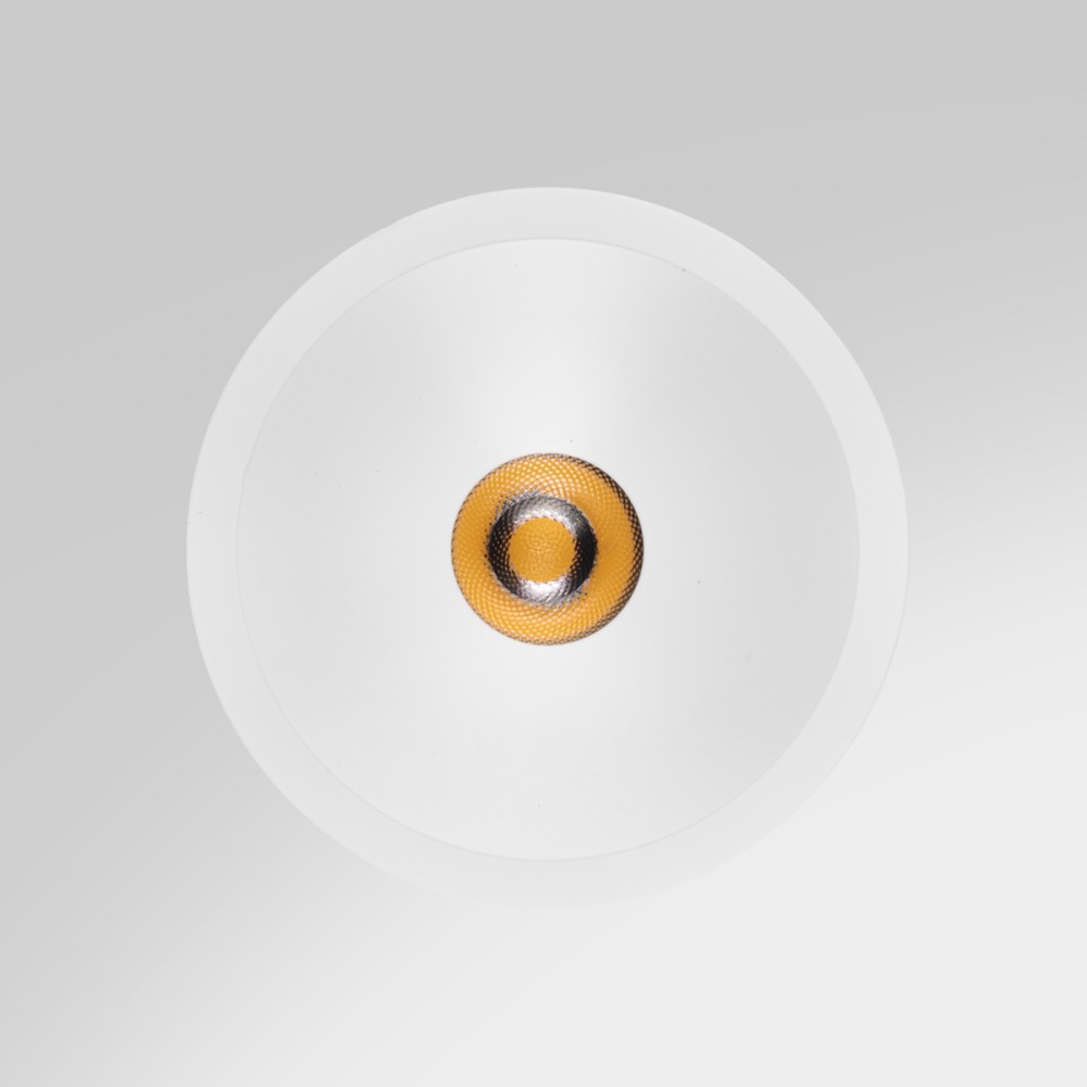 Spot LED "Pin hole" concave blanc 14W - PINOL