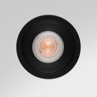 Spot encastrable IP20 pour LED GU11 – PULLE – Noir