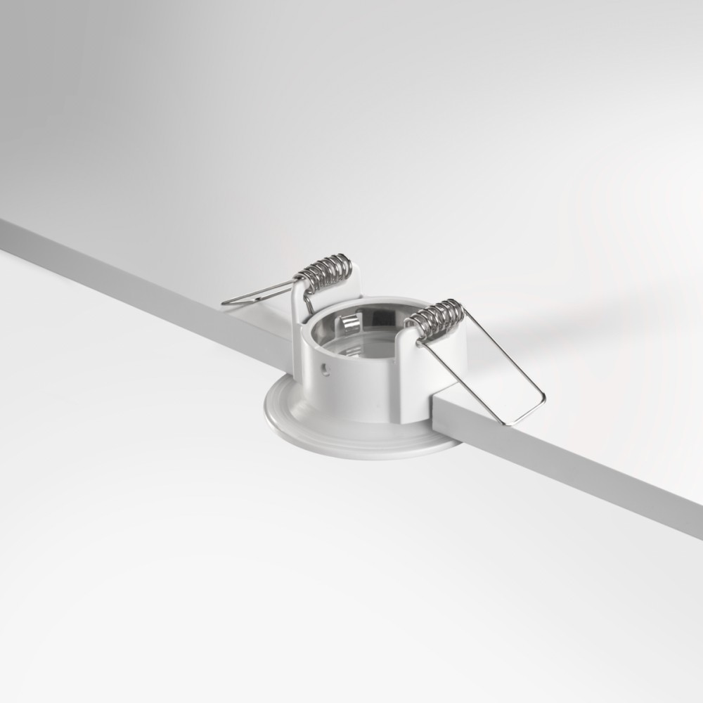 Spot encastrable IP65 – BBC – pour LED GU11 – CURVE rond – Blanc