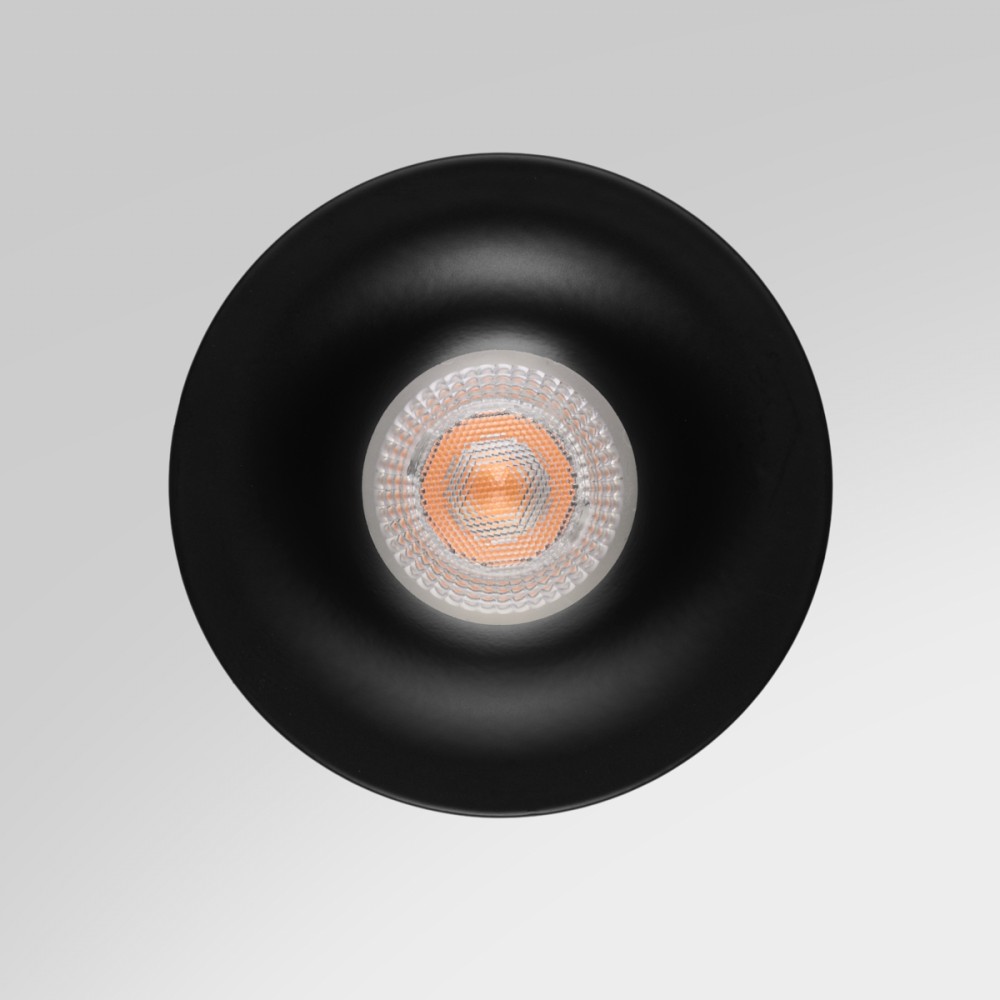 Spot encastrable IP65 – BBC – pour LED GU11 – CURVE rond – Noir