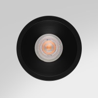 Spot rond encastrable IP65 – BBC – pour LED GU11 – DEEEP rond - Noir