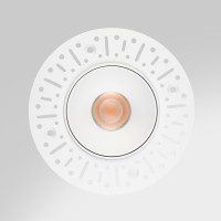 Spot LED encastrable à enduire - 12W - Blanc - SLOPE
