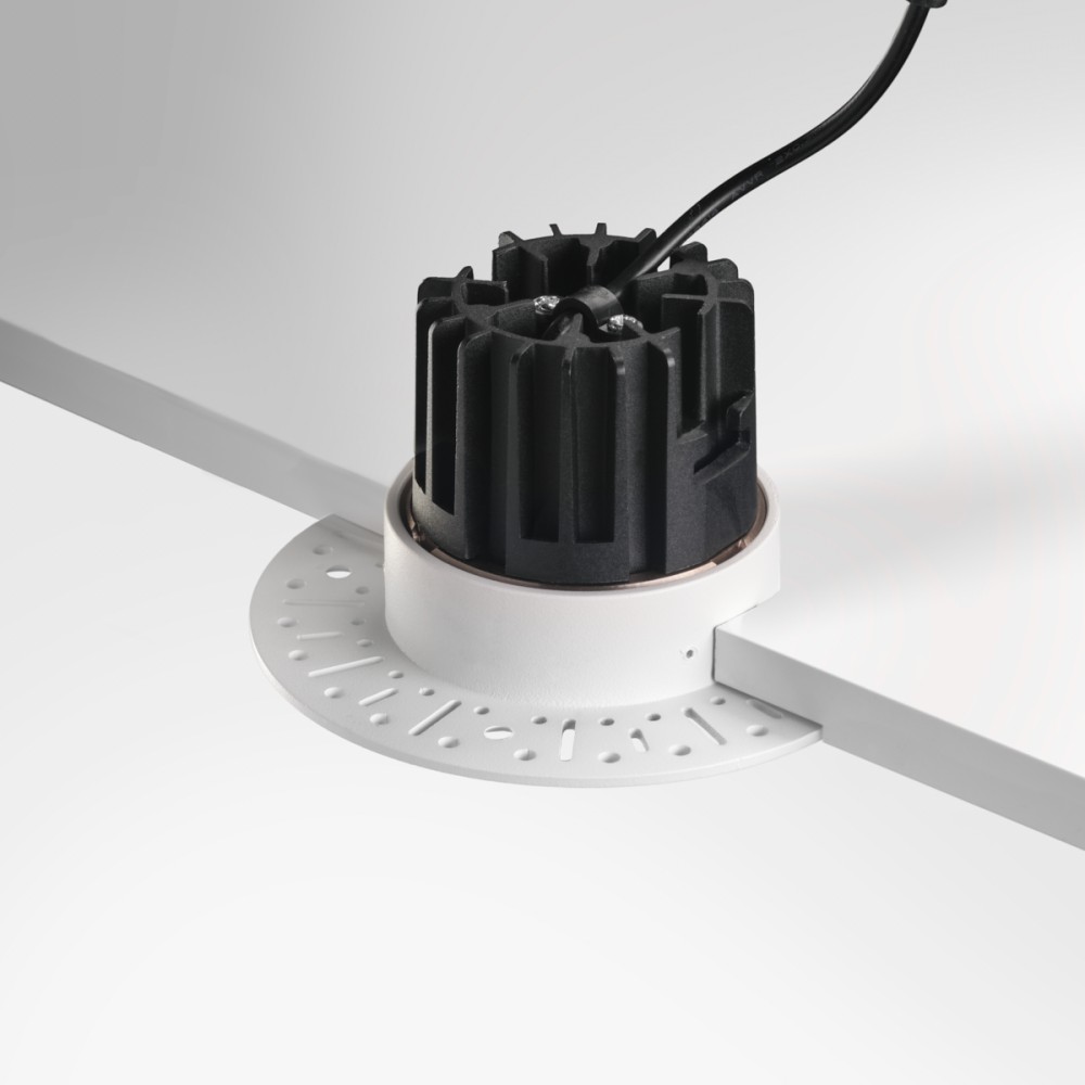 Spot LED encastrable à enduire - 12W - Bronze - SLOPE
