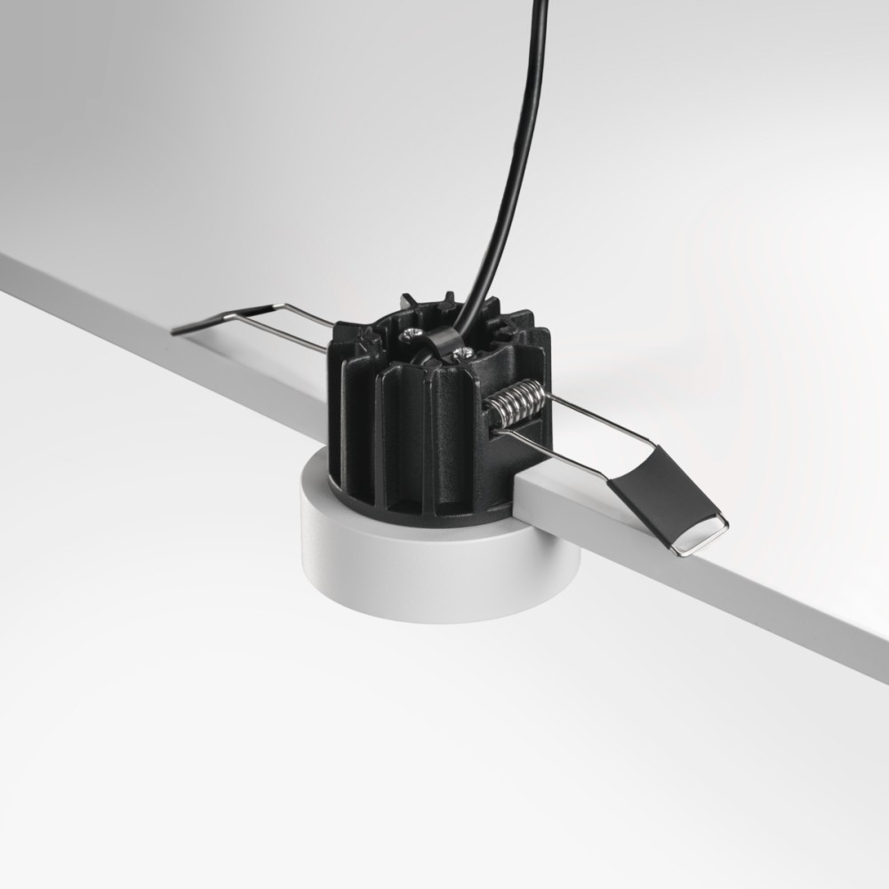 Spot LED semi encastré - 7W - Blanc - CURBE