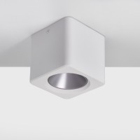 RV - Spot LED encastré carré noir 10W, couleurs au choix - Miror