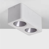 Applique double LED blanche 24W – 45°- couleurs au choix - SHINE