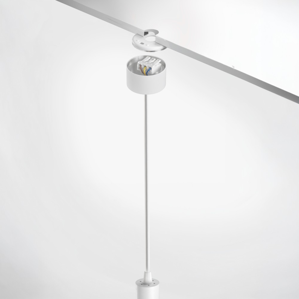 Luminaire suspendu IP20 pour LED GU11 – COMIK - Blanc sablé