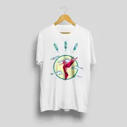 T-shirt imprimé colibri