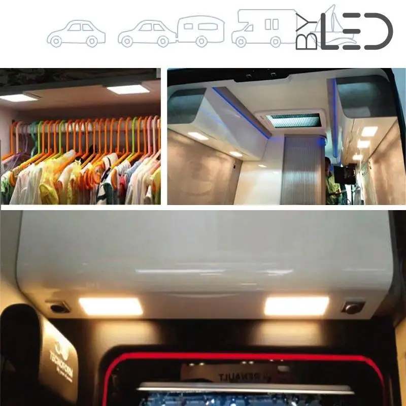 Module LED 10x10 ultra-plat - 3 Watts