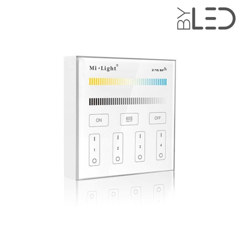 Télécommande murale 4 zones CCT - Milight B2