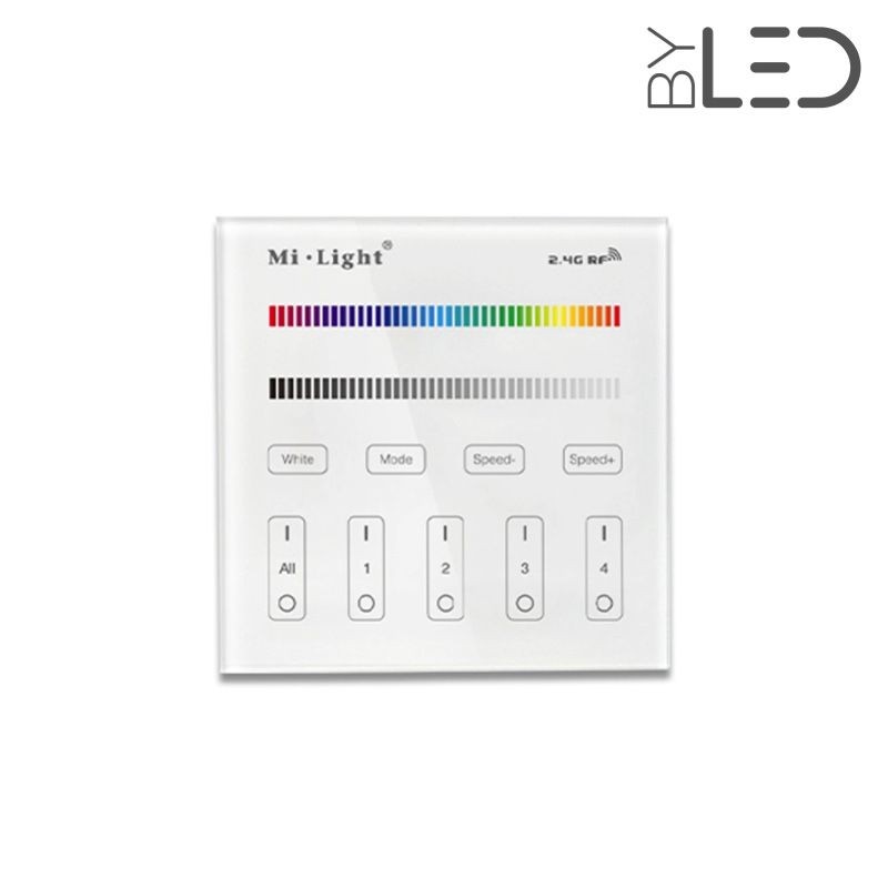 Télécommande murale 4 zones RGB/W - Milight B3