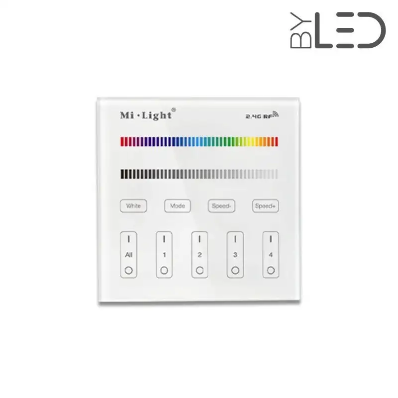 Télécommande murale 4 zones RGB/W - Milight B3