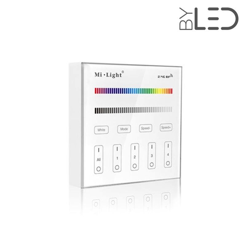 Télécommande murale 4 zones RGB/W - Milight B3