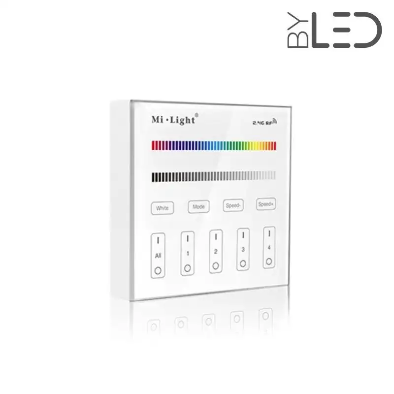 Télécommande murale 4 zones RGB/W - Milight B3