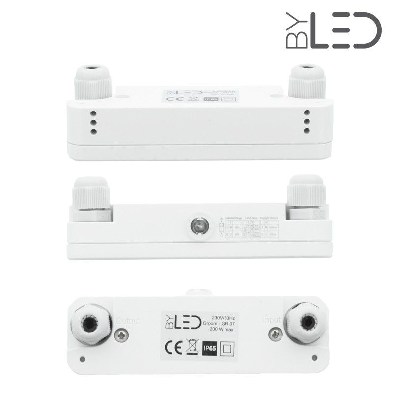 Détecteur de mouvement HF étanche pour projecteur - Groom GR-07