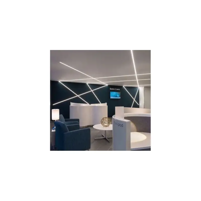 Profil linéaire d'angle extérieur en plâtre pour ruban LED STAFF