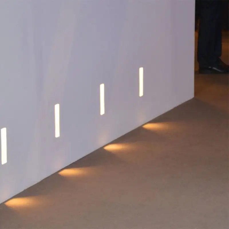 Spot LED encastré mural linéaire - 1W STAFF