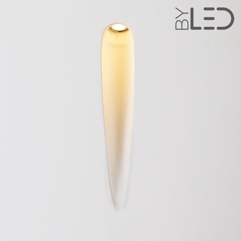 Spot LED encastré mural goutte allongée - 1W STAFF