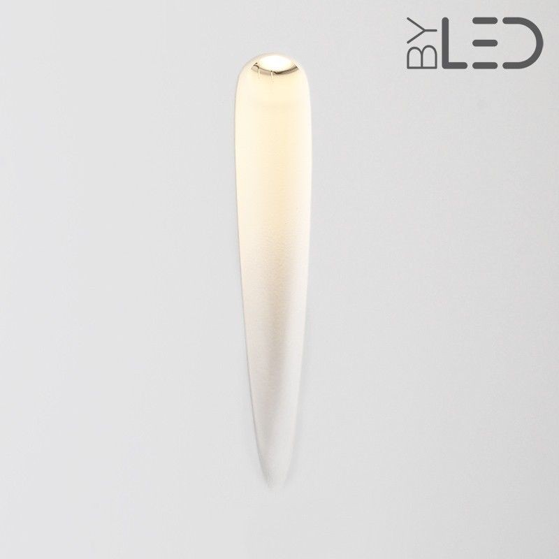 Spot LED encastré mural goutte allongée - 1W STAFF