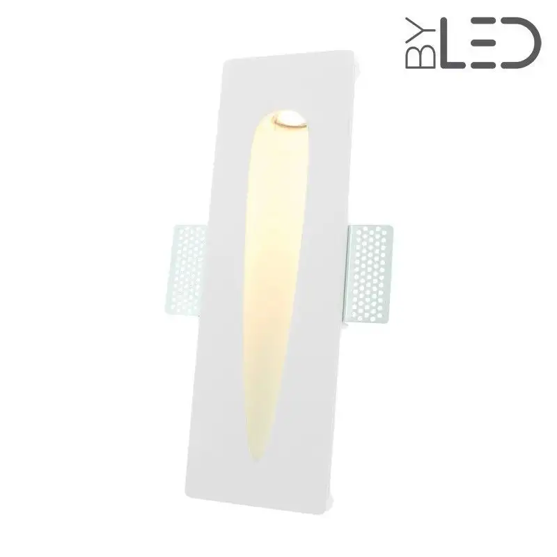 Spot LED encastré mural goutte allongée - 1W STAFF