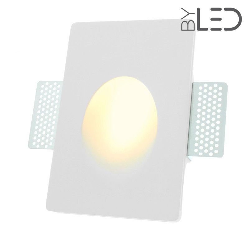 Spot LED encastré mural rond - 1W STAFF