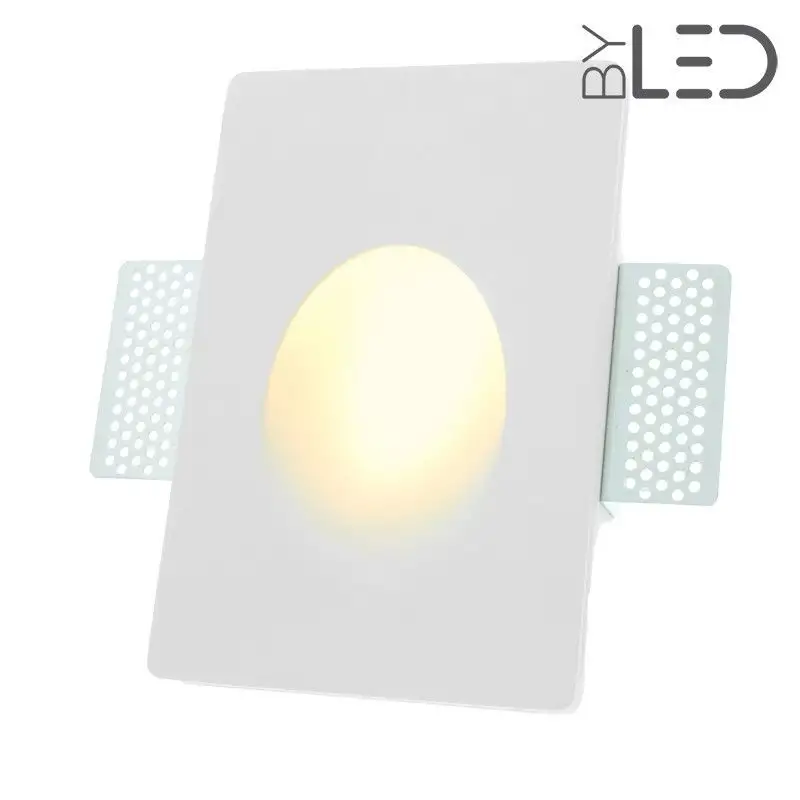 Spot LED encastré mural rond - 1W STAFF