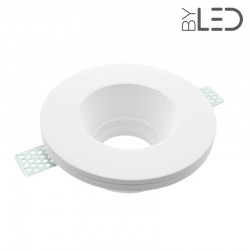 Spot encastrable en plâtre rond profond STAFF
