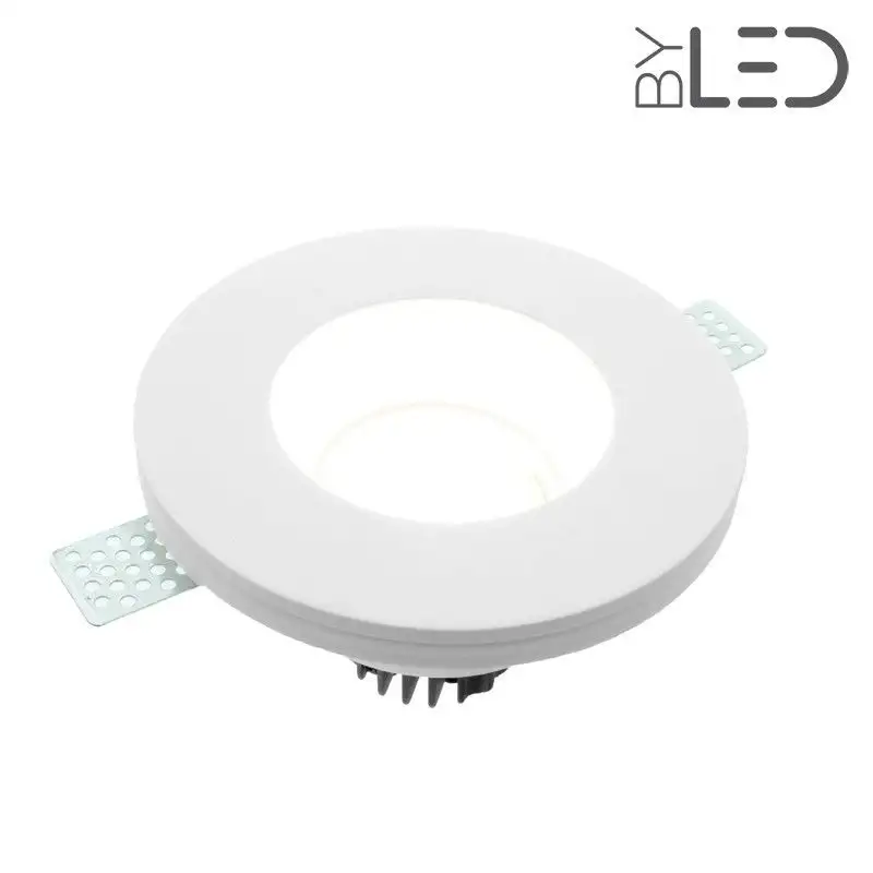 Spot encastrable en plâtre rond profond STAFF